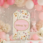 Fantasy Fairy Wildflower Bedankt Cadeaulabel