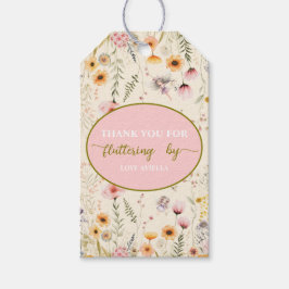 Fantasy Fairy Wildflower Bedankt Cadeaulabel