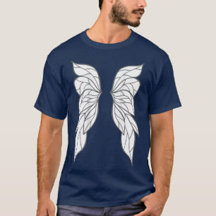 Fantasy Fairy Wings op rugkostuum T-shirt