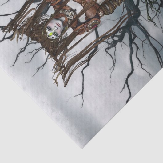 fantasy fairy witch tissue tissuepapier (Detail)