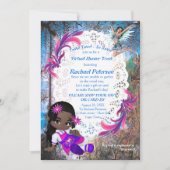 Fantasy Fairytale verhalen in de Bossen en bossen Bedankkaart (Voorkant)