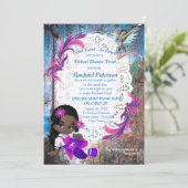 Fantasy Fairytale verhalen in de Bossen en bossen Bedankkaart (Staand voorkant)