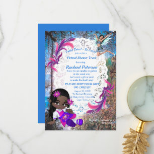 Fantasy Fairytale verhalen in de Bossen en bossen Bedankkaart