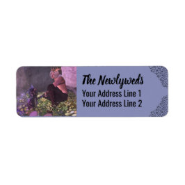Fantasy Fairytale Wedding Return Address Labels