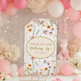 Fantasy Fee Eerste Wilde Bloem Cadeaulabel