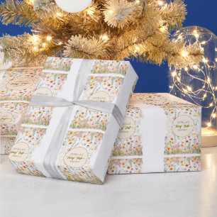 Fantasy Fee Eerste Wilde Bloem Cadeaupapier