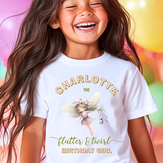 Fantasy Fee Eerste Wilde Bloem T-shirt