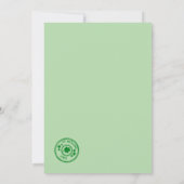 Fantasy fee St Patrick Day Ierse folklore kunst Kaart (Achterkant)