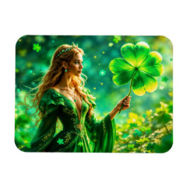 Fantasy fee St Patrick Day Ierse folklore kunst Magneet
