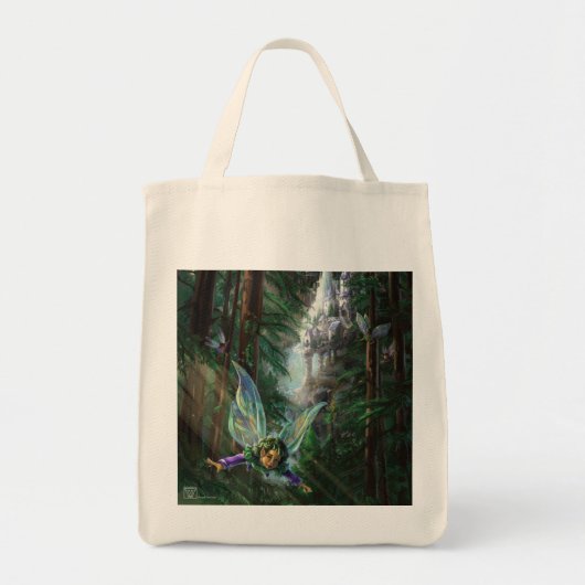 Fantasy Feeënekasteel Tote Bag (Voorkant)