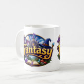 Fantasy Fictie Liefhebbers Koffiemok (Voorkant links)