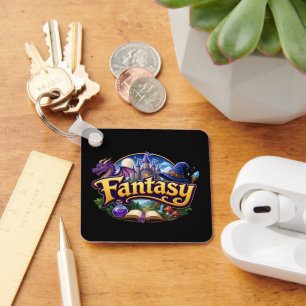 Fantasy Fictie Liefhebbers Sleutelhanger