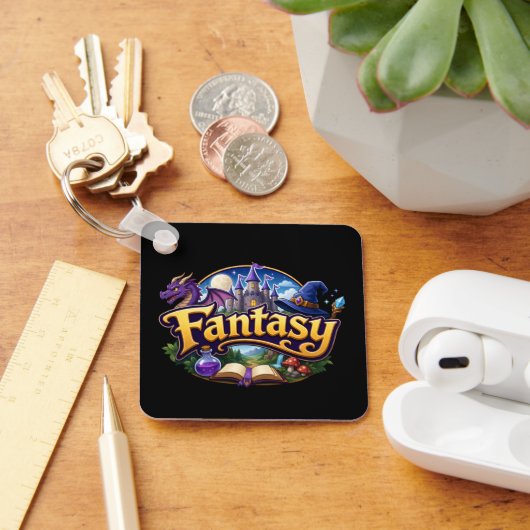 Fantasy Fictie Liefhebbers Sleutelhanger (Bureau)