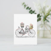 Fantasy-fiets Briefkaart (Staand voorkant)