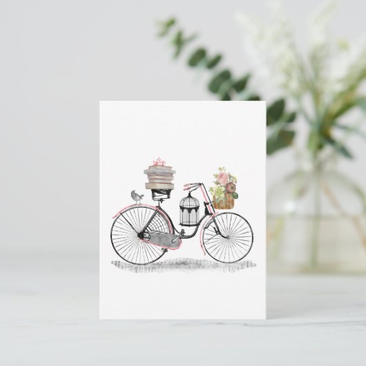 Fantasy-fiets Briefkaart (Staand voorkant)
