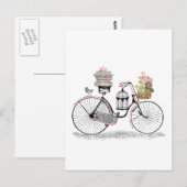 Fantasy-fiets Briefkaart (Voorkant / Achterkant)