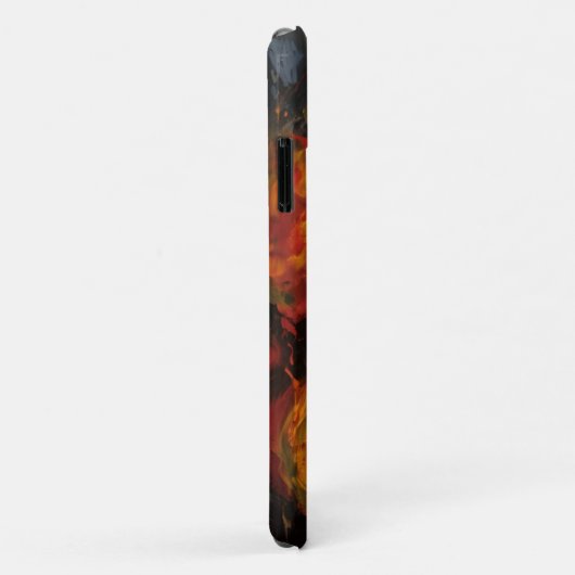 Fantasy Fire Breathing Dragon Case-Mate iPhone Case (Achterkant/rechts)