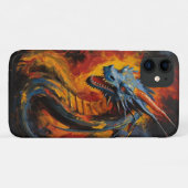 Fantasy Fire Breathing Dragon Case-Mate iPhone Case (Achterkant (horizontaal))