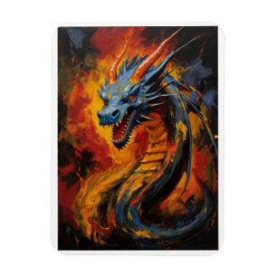 Fantasy Fire Breathing Dragon Magneet
