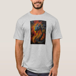Fantasy Fire Breathing Dragon T-shirt