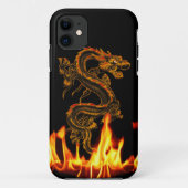 Fantasy Fire Dragon iPhone 5 Hoesje (Achterkant)