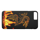 Fantasy Fire Dragon iPhone 7 plus hoesje (Achterkant (Horizontaal))
