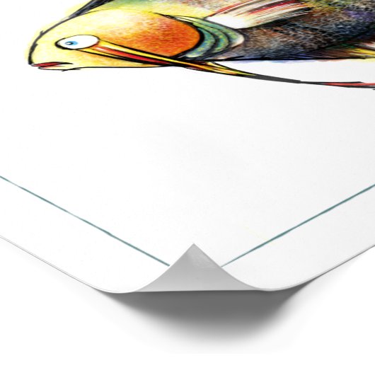 Fantasy Fish Poster Angelo (Hoek)