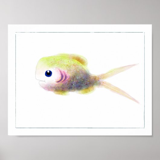 Fantasy Fish Poster: Gilly Poster (Voorkant)