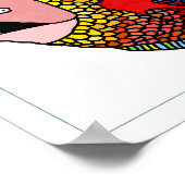 Fantasy Fish Poster: Vissen Poster (Hoek)