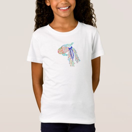 Fantasy Fish Tee Shirt for Girls (Voorkant)