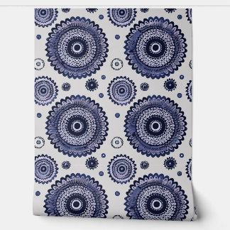 Fantasy floral behang