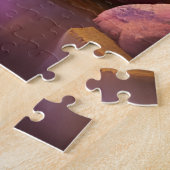 Fantasy floral courtyard roze boom legpuzzel (Zijkant)