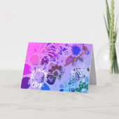 Fantasy Floral Hand-getekende Graphic Kaart (Voorkant)