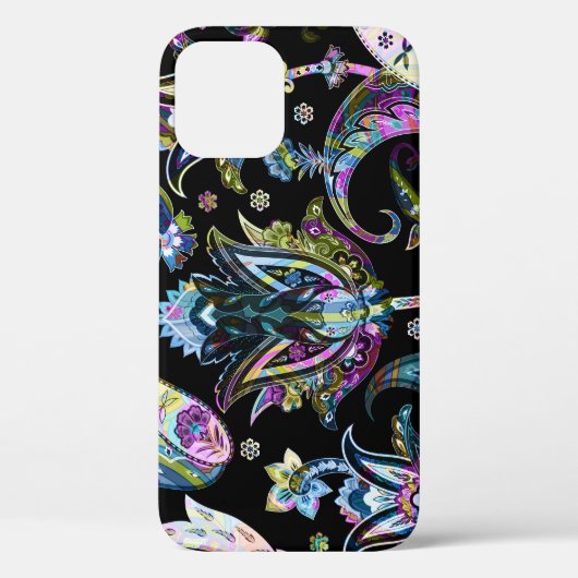 Fantasy Floral Paisley: naadloos Ornament Case-Mate iPhone Case (Achterkant)