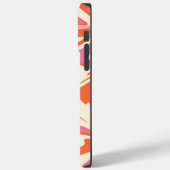 Fantasy Floral - Roze, Oranje en crème Case-Mate iPhone Case (Achterkant / Links)