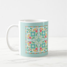Fantasy Floral Tile-Summer Meadow  Koffiemok