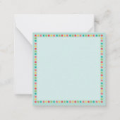 Fantasy Floral Tile-Summer Meadow Notitiekaartje (Achterkant)