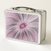 Fantasy Flower Abstract Plum Floral Fractal Art (Achterkant)