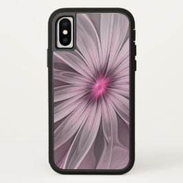 Fantasy Flower Abstract Plum Floral Fractal Art Case-Mate iPhone Case