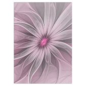 Fantasy Flower Abstract Plum Floral Fractal Art Tafelkleed (Voorkant)