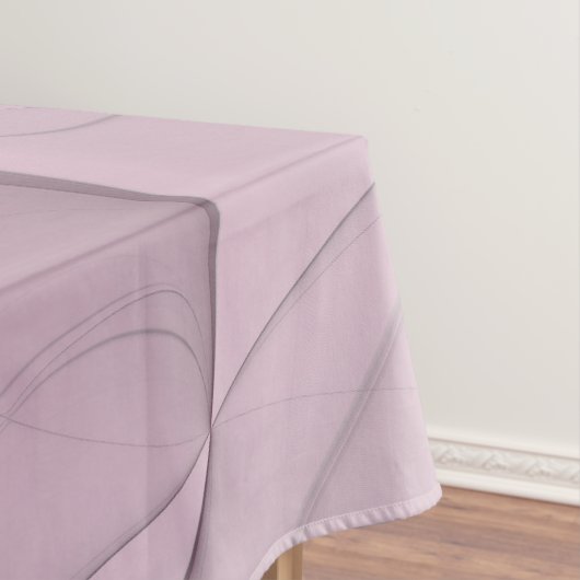 Fantasy Flower Abstract Plum Floral Fractal Art Tafelkleed (Voorbeeld)