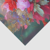 Fantasy Flower Garden Fairy Decoupage Tissuepapier (Detail)