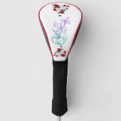 Fantasy Flowers Afbeelding Golfheadcover (Voorkant)
