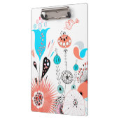 Fantasy Flowers en Birdie Clipboard Klembord (Links)