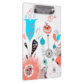 Fantasy Flowers en Birdie Clipboard Klembord (Rechts)