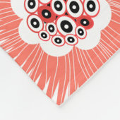 Fantasy Flowers en Birdie Fleece Deken (Hoek)