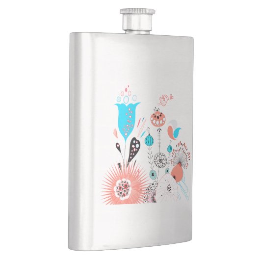 Fantasy Flowers en Birdie Heupfles (Rechts)