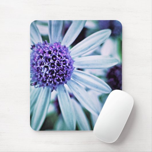 Fantasy Flowers in paars Muismat (Met muis)