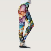 Fantasy Flowers Leggings (Rechts)
