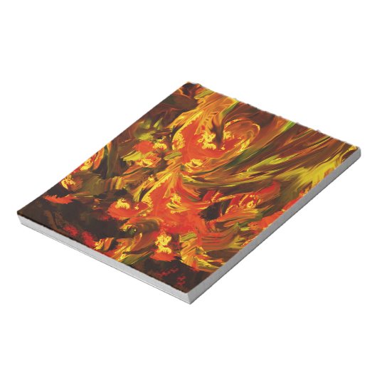 Fantasy Flowers Notitieblok (Linkerzijde)